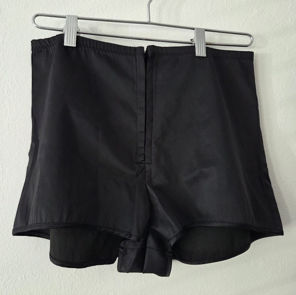 Zara High Waist Black Women's Shorts